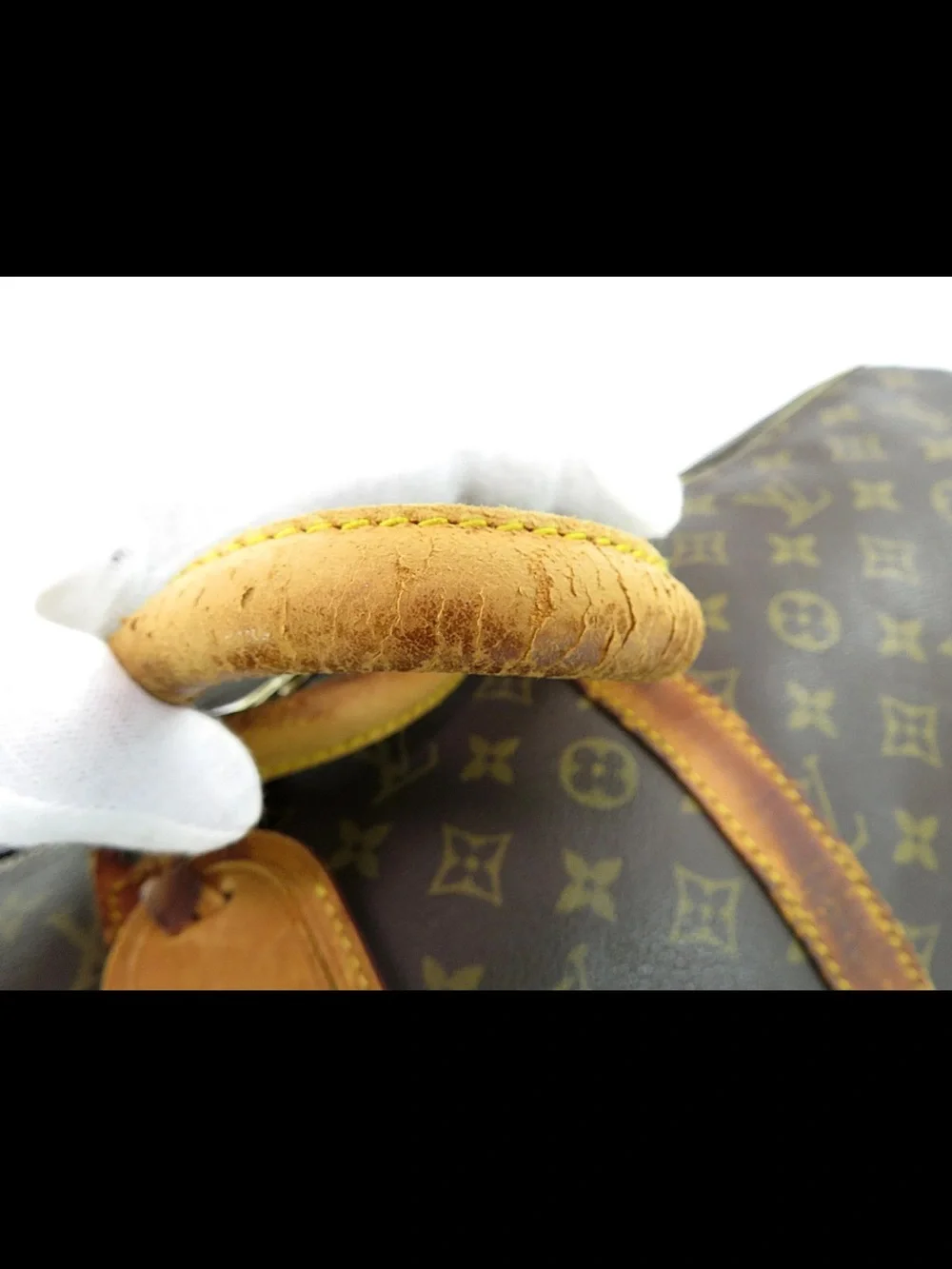 Louis Vuitton Monogram Canvas Travel Duffel in Brown and Tan
